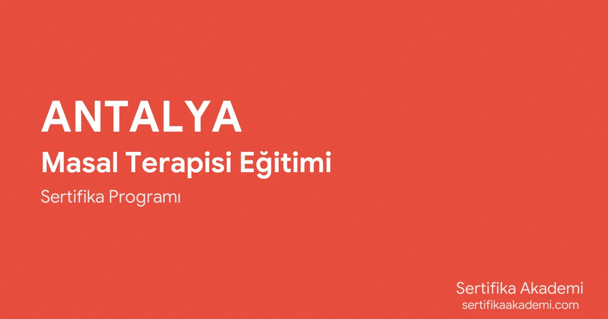 Antalya Masal Terapisi Eğitimi