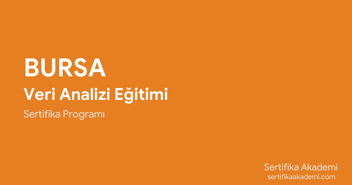Bursa Veri Analizi Eğitimi