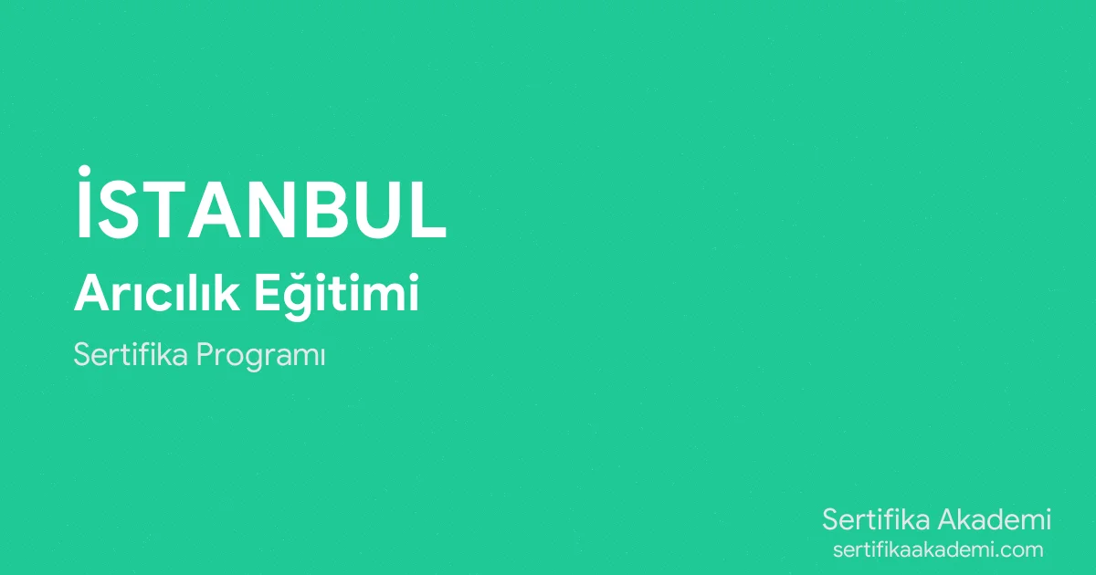 İstanbul Arıcılık Eğitimi